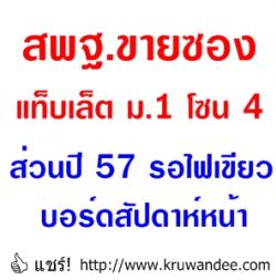 สพฐ.ขายซองแท็บเล็ต ม.1 โซน 4 ส่วนปี 57 รอไฟเขียวบอร์ดสัปดาห์หน้า