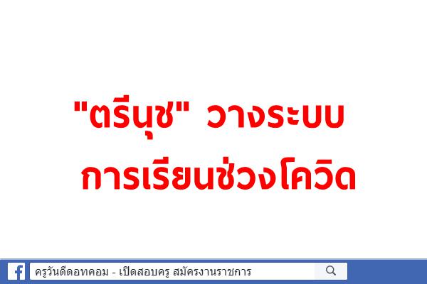 "ตรีนุช" วางระบบการเรียนช่วงโควิด