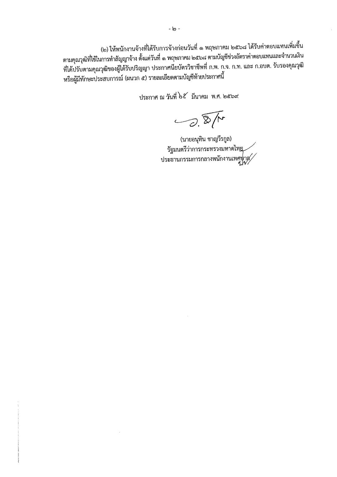 ประกาศปรับฐานเงินเดือนพนักงานจ้างท้องถิ่น หน้า 5