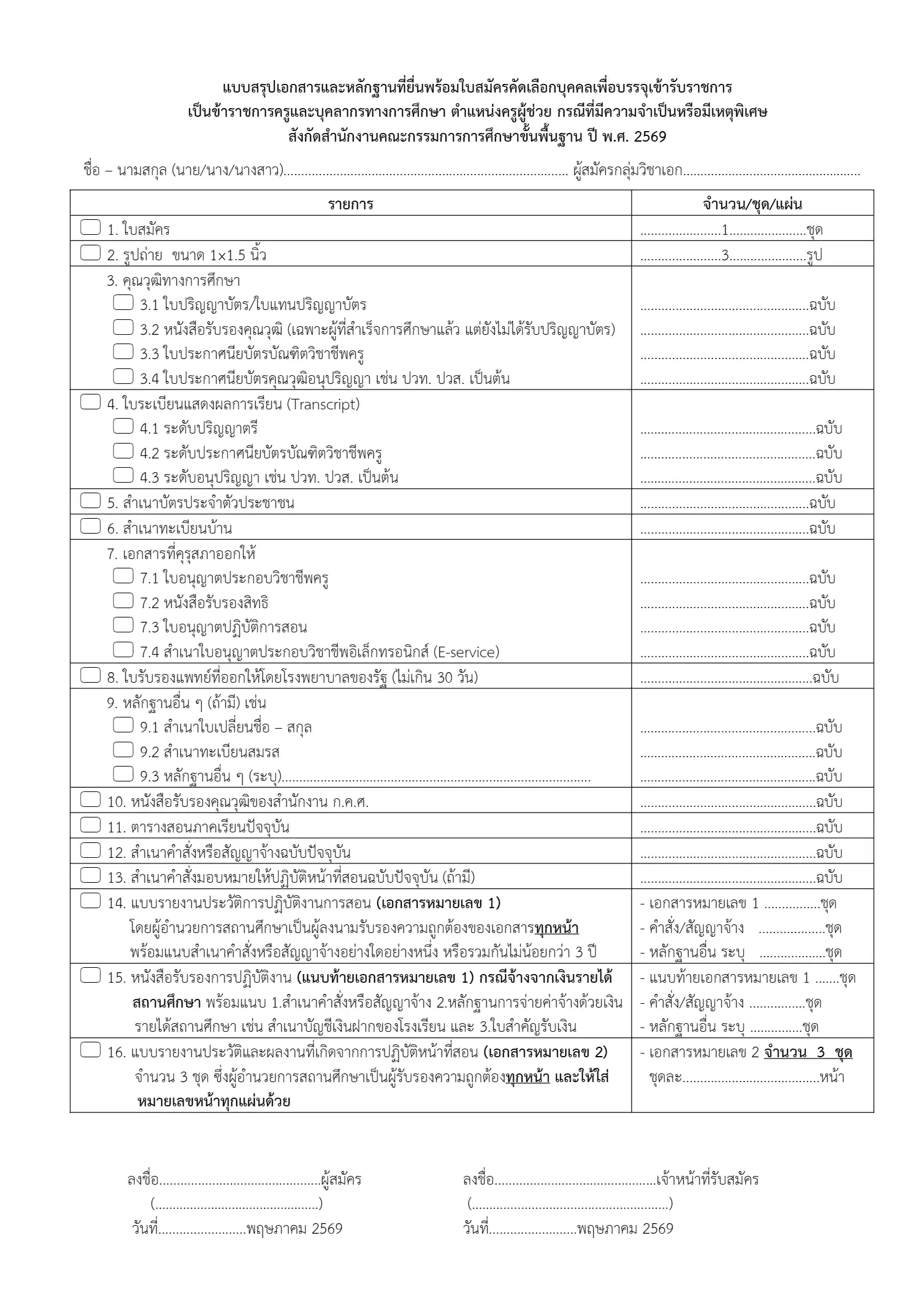 ประกาศสอบครูผู้ช่วย สพม.ราชบุรี 2569